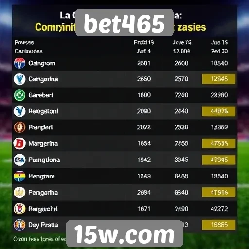 Comparativo de odds entre bet465 e concorrentes